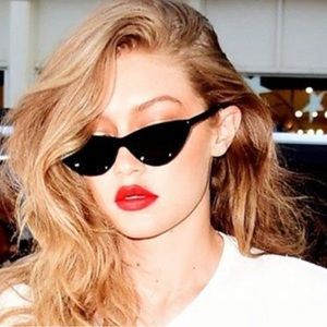 Adam Selman X Le Specs Cat Eye Lolita Sunglasses with Case